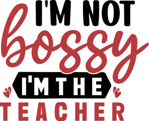 Teacher SVG Design