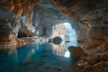 Magnificent view of the cave