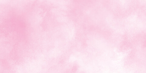 Fototapeta premium Stained blurry pink grunge texture, pink ink effect watercolor, abstract fringe and bleed paint drips and drops pink watercolor background texture, A painted old grunge with cracks and scratches.