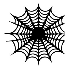 Spider web set isolated 