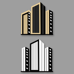 office modern building logo collection