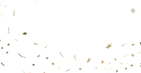 XMAS Stars - stars background, sparkle lights confetti falling. magic shining Flying christmas stars on night