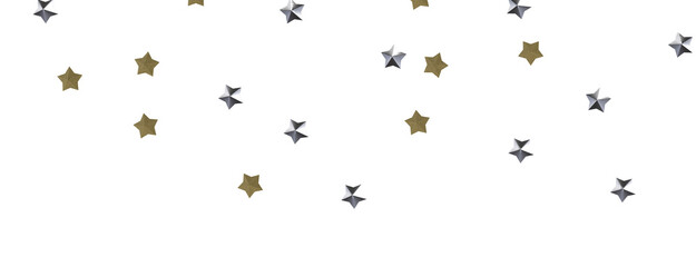 Golden Rainfall: Lose Yourself in a Mesmerizing 3D Stars Downpour