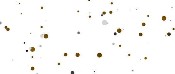 gold Confetti Glitter Overlay