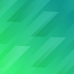 Abstract modern geometric Green background.