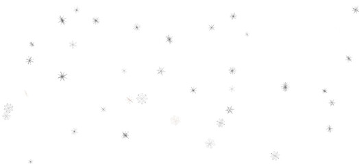 Frosty Snowfall: Mesmeric 3D Illustration Depicting Descending Holiday Snowflakes