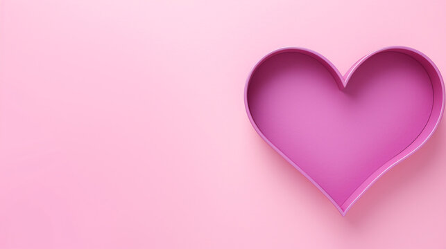 pink background in the shape heart creates romantic and adorable look.This is a warm gentle image that aims enter the hearts viewers Pink gives feeling sweetness.The heart image is also symbol of love
