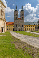 Fototapeta na wymiar Premonstratensian monastery Tepla, Western Bohemia, Czech Republic