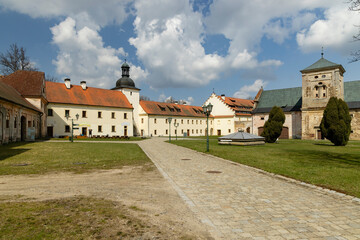 Premonstratensian monastery Tepla, Western Bohemia, Czech Republic