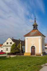 Fototapeta na wymiar Plastovice, village monument reserve, Sedlec - Plastovice, Southern Bohemia, Czech Republic
