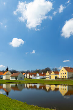 Zabori village monument reserve, Southern Bohemia, Czech Republic