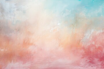 Textured delicate abstract background with a worn vintage grunge texture of pink, light blue colors.