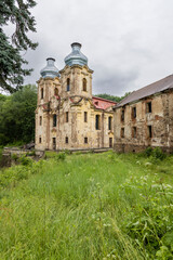 Church of visitation of Virgin Mary, Skoky near Zlutice, Western Bohemia, Czech Republic