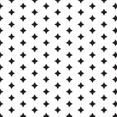 modern simple abstract black color small star pattern