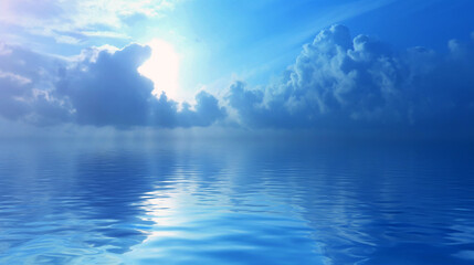 Obraz premium Blue sea.