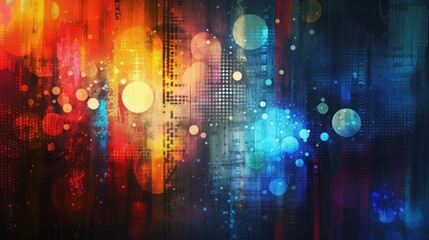 Colorful modern abstract background style, background concept AI generated image