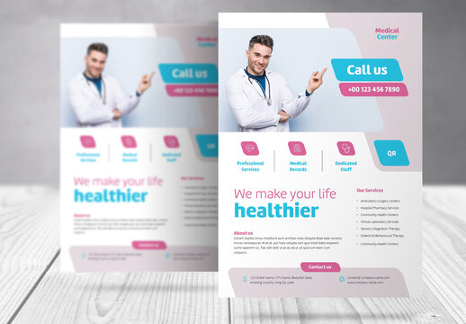 Medical Healthcare Business Flyer Template