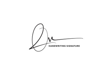 QV  initials Handwriting signature logo. Q V Hand drawn Calligraphy lettering Vector. QV letter real estate, beauty, photography letter logo design.