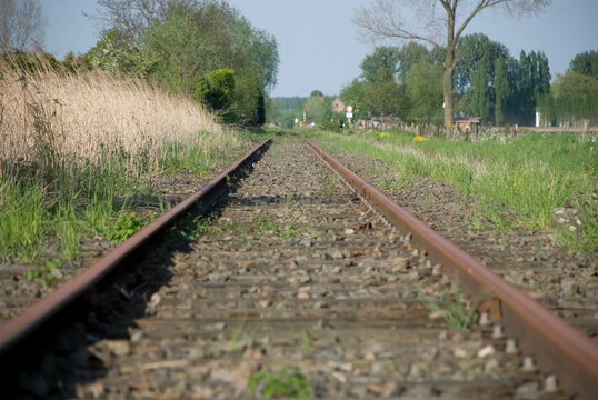 railway in the countryside