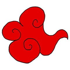 Hand drawn Chinese element