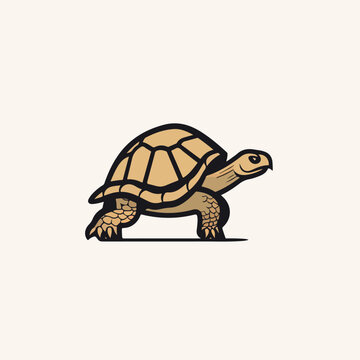 recommend clip art: Tortoise in cartoon, doodle style. Image for t shirt. Isolated 2d vector illustration in logo, icon, sketch style, Eps 10. AI Generative
