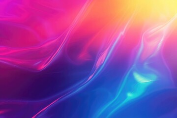 Holographic neon abstract gradient wallpaper.
