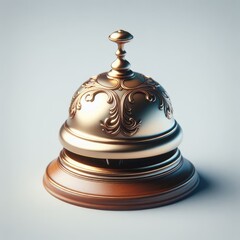 service bell on a white background
