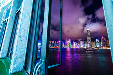 Victoria Harbor from the Star Ferry Terminal