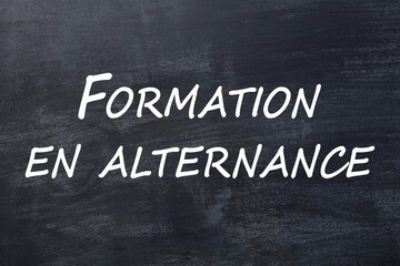 Fototapeta premium Formation en alternance tableau