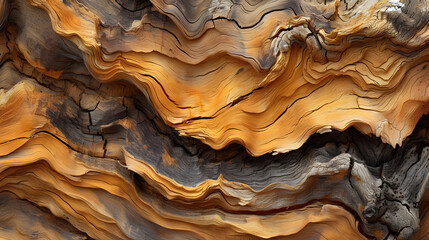 Close Up View of a Tree Trunk