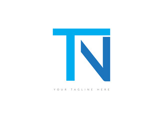 TN creative initial latter logo . company logo.