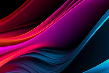 Close Up of Cell Phone With Colorful Background. Generative AI.