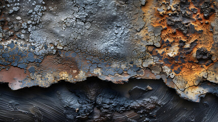 Close-Up of a Rusted Metal Surface