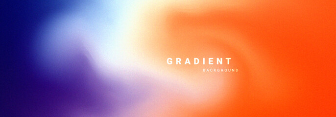 Trendy gradient with noisy textured background
