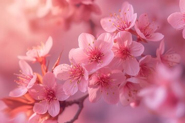 Fototapeta na wymiar Spring time with cherry blossoms