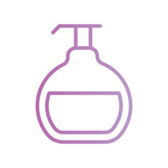 toner icon with white background vector stock illustration