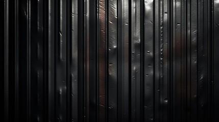 Obraz premium Black metal texture background design.Generative AI