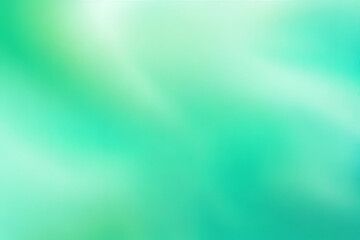 Obraz premium Abstract gradient smooth Blurred Bright Aquamarine Green background image