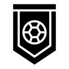 soccer glyph icon