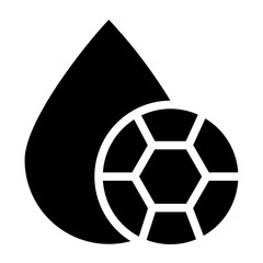 soccer glyph icon