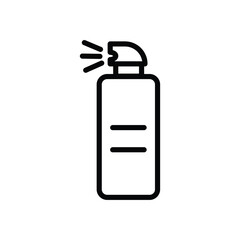 perfume icon with white background vector stock illustration