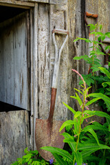 Old building, Girdwood, Alaska