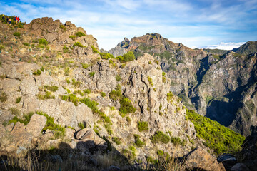 sunrise at pico do arieiro, madeira, trekking, outdoor, view, portugal, mountain, 