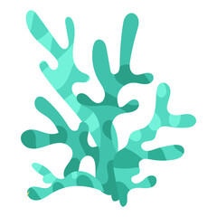 vector sea coral reef