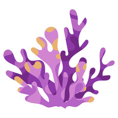 Naklejka na ściany i meble vector sea coral reef