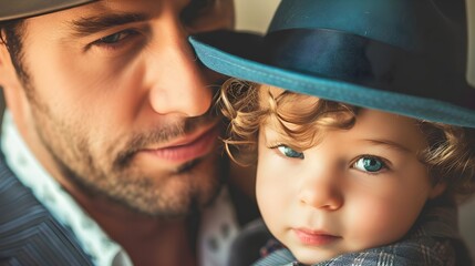 Bonded by Love and Style: A Father-Son Duo