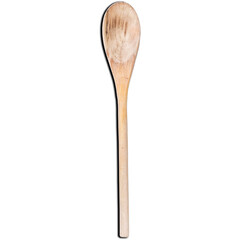 Realistic wooden spoon isolated on transparent background.fit element for scenes project.