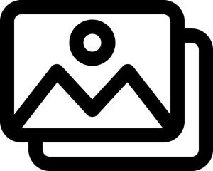 image icon. vector line icon for your website, mobile, presentation, and logo design.