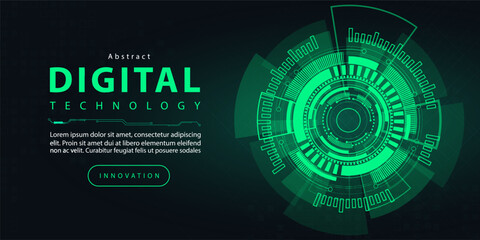 Digital technology internet network speed connection blue green background, cyber nano information, abstract communication, innovation future tech data, Ai big data lines dots, illustration vector 3d