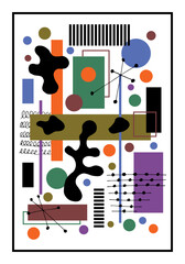 colorful graphic design cover for posters, banners, flyers, brochures. vector illustration